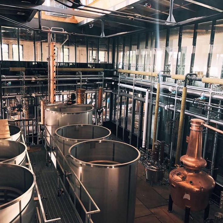 6 distillery tanks